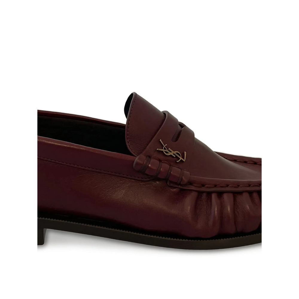 Saint Laurent Red Loafers Women