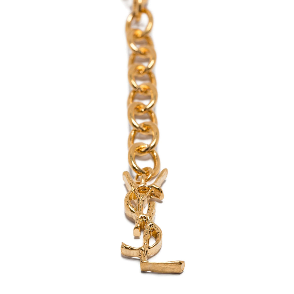 Saint Laurent Gold Necklaces Women