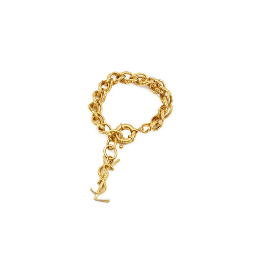 Saint Laurent Gold Bracelets Women