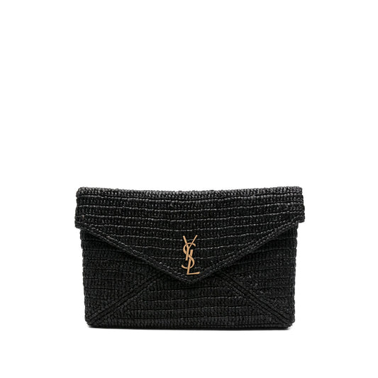 Saint Laurent Black Clutch Bags Women