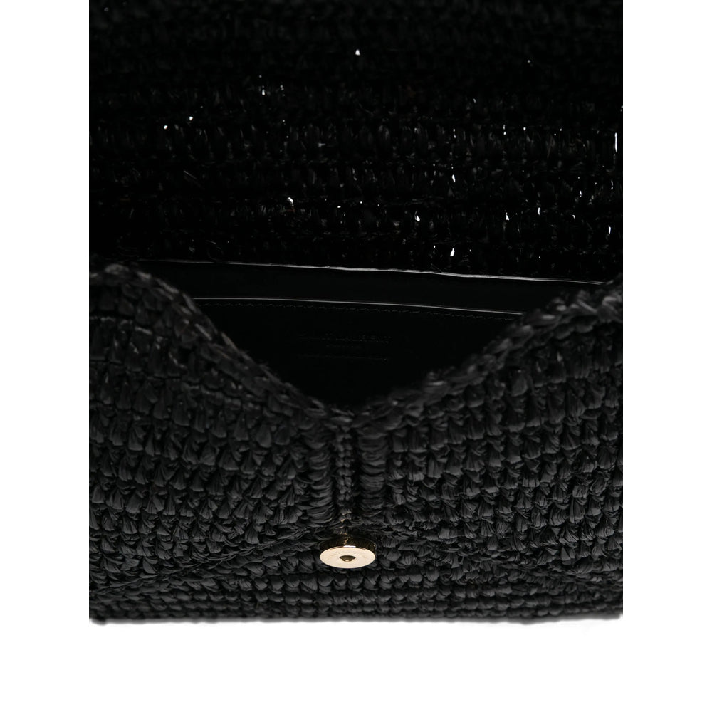 Saint Laurent Black Clutch Bags Women