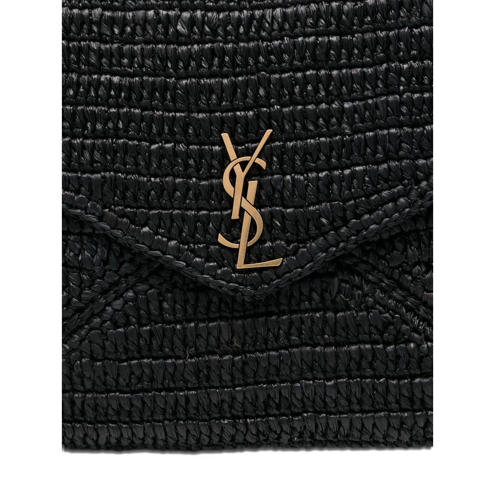 Saint Laurent Black Clutch Bags Women