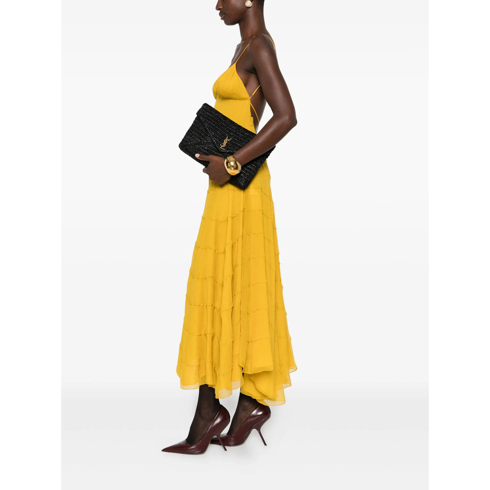 Saint Laurent Black Clutch Bags Women
