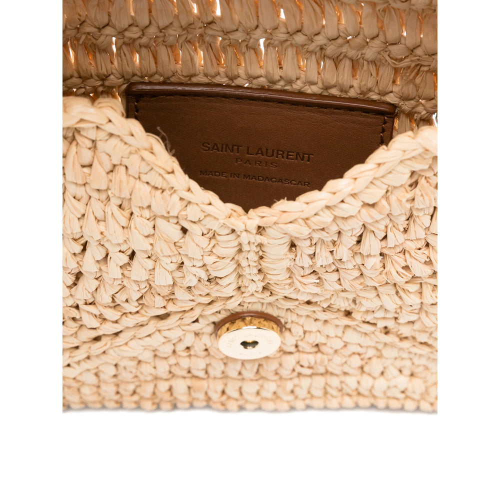 Saint Laurent Neutrals Shoulder Bags Women