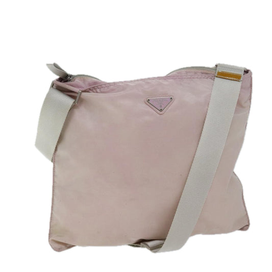 PRADA Shoulder Bag Nylon Pink  71905