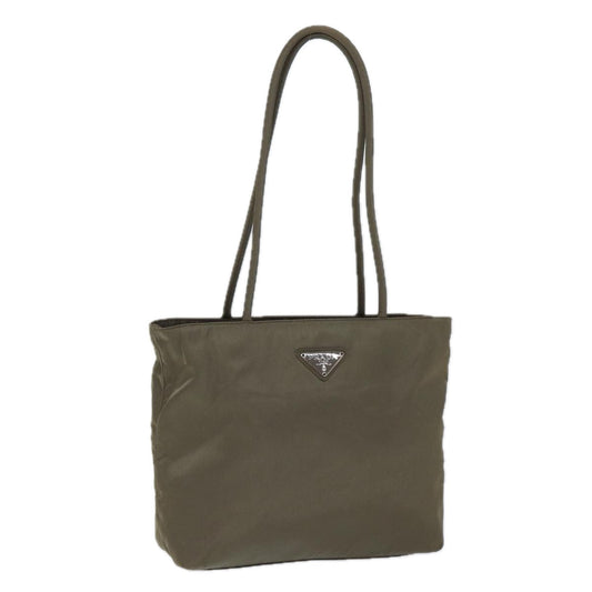 PRADA Tote Bag Nylon Brown  71906