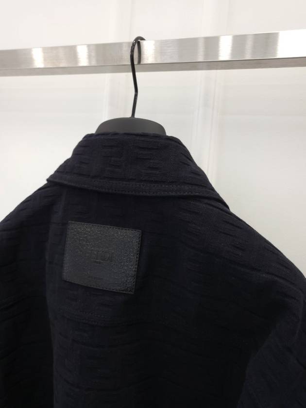 Fendi FF motif denim blue jacket go to jacket36