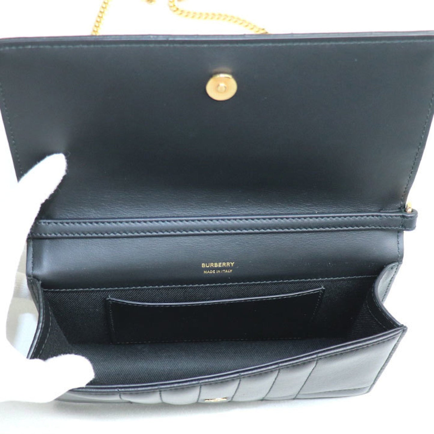 Burberry  Leather Shoulder Bag ()