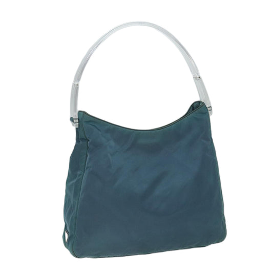 PRADA Shoulder Bag Nylon Green  72004