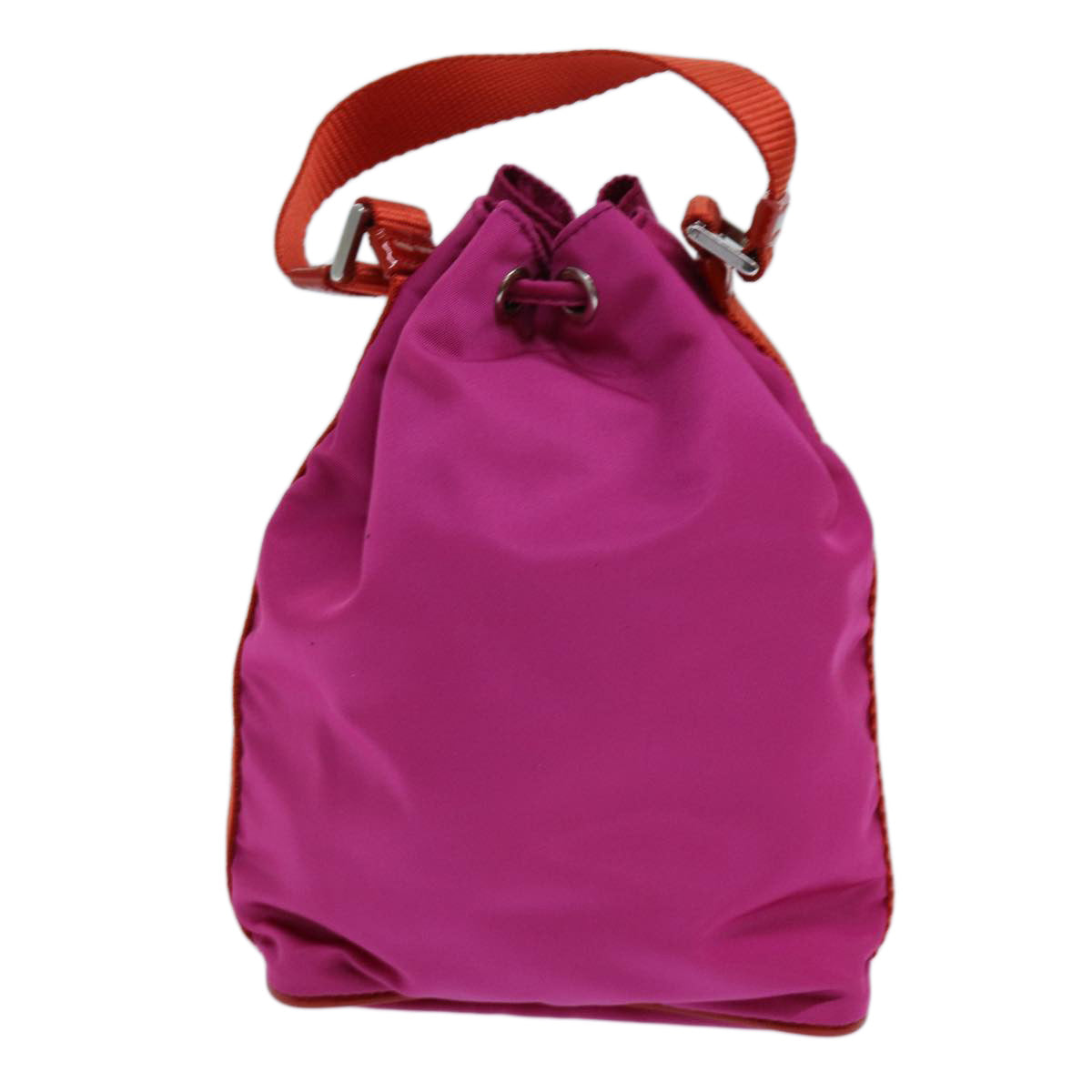 PRADA Pouch Nylon Pink  72054