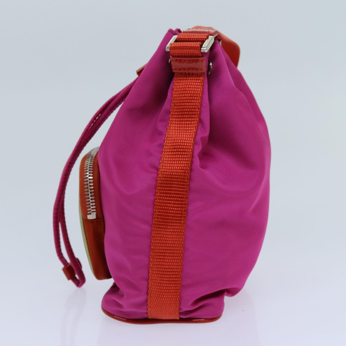 PRADA Pouch Nylon Pink  72054