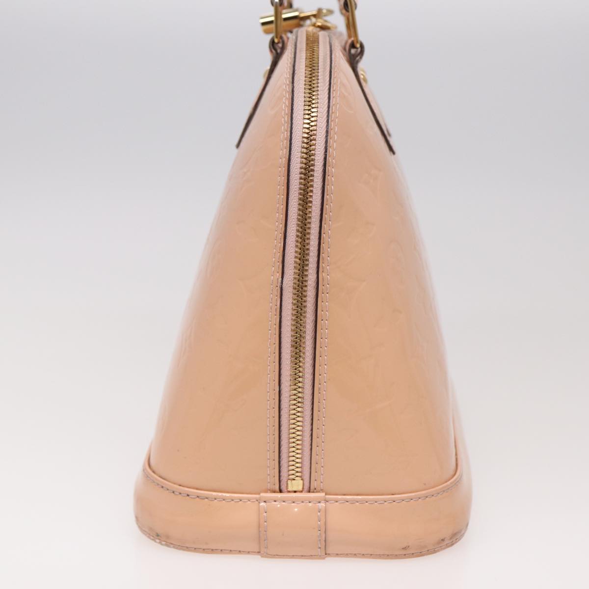 LOUIS VUITTON Monogram Vernis Alma PM Hand Bag Rose Valerine M50412 72067