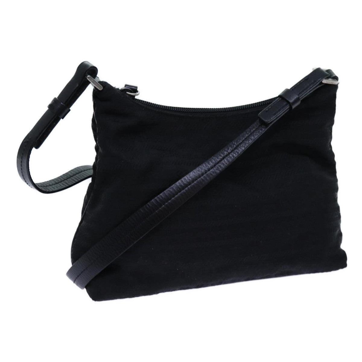 PRADA Shoulder Bag Nylon Black  72080