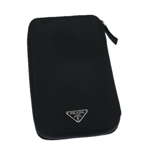 PRADA Long Wallet Nylon Black  72087