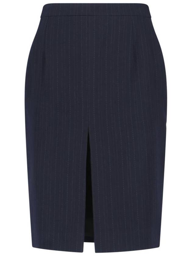 Saint Laurent Short Skirt 762647 Y5H334127 BLUE
