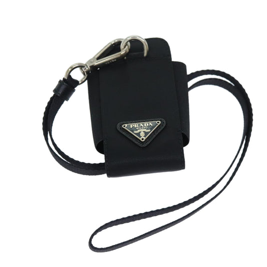 PRADA Pouch Nylon Black  72131