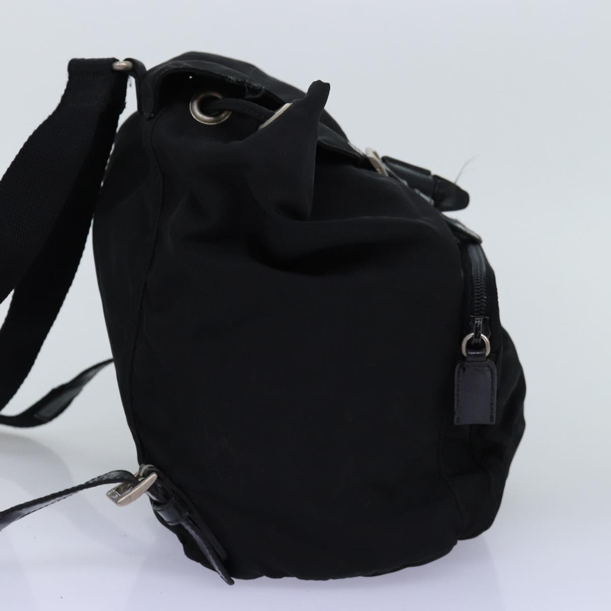 PRADA Backpack Nylon Black  72159