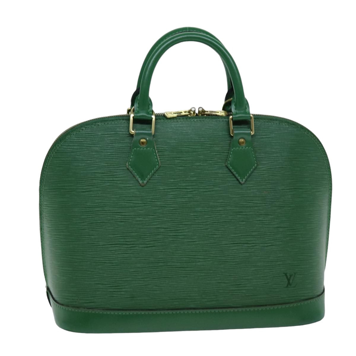LOUIS VUITTON Epi Alma Hand Bag Borneo Green M52144 LV 72224