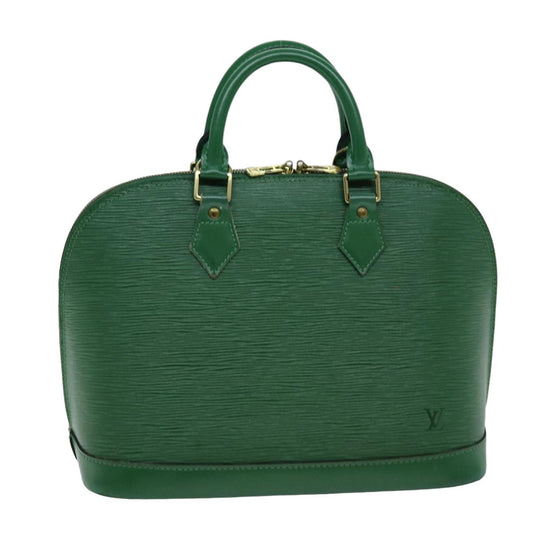 LOUIS VUITTON Epi Alma Hand Bag Borneo Green M52144 LV 72224