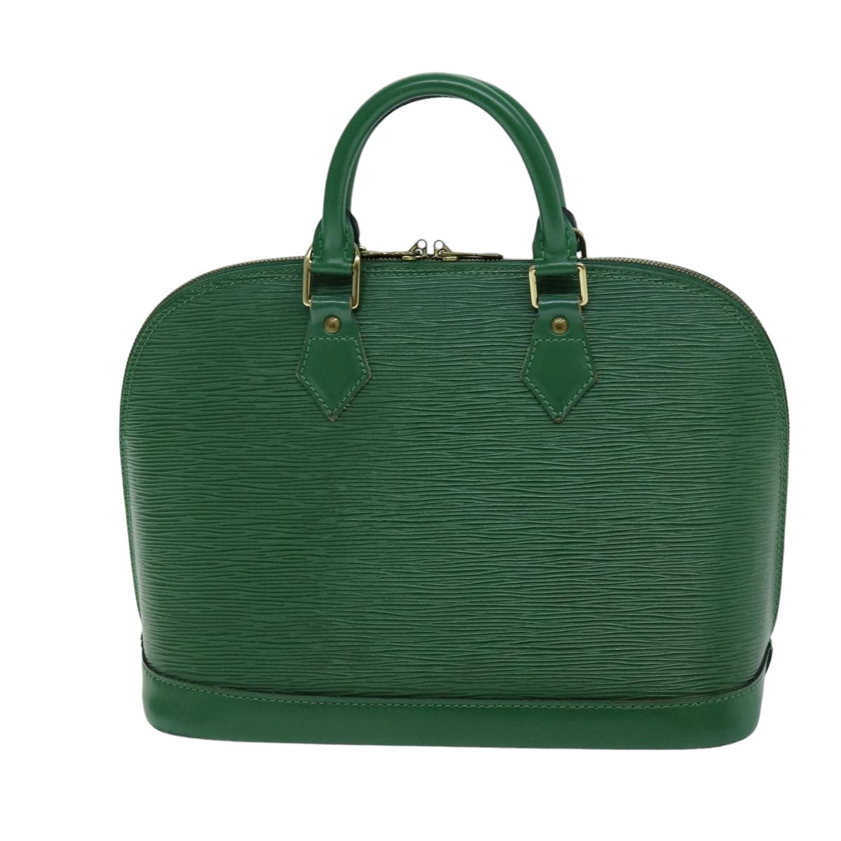 LOUIS VUITTON Epi Alma Hand Bag Borneo Green M52144 LV 72224