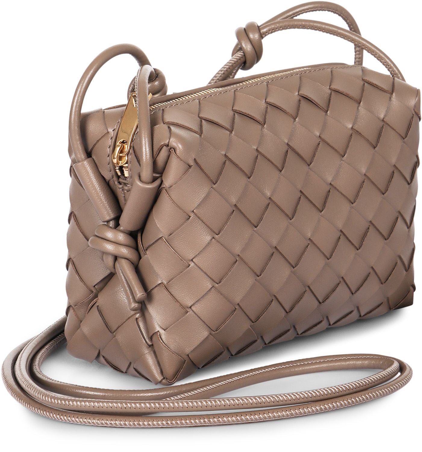 BOTTEGA VENETA Mini Loop Leather Camera Handbag