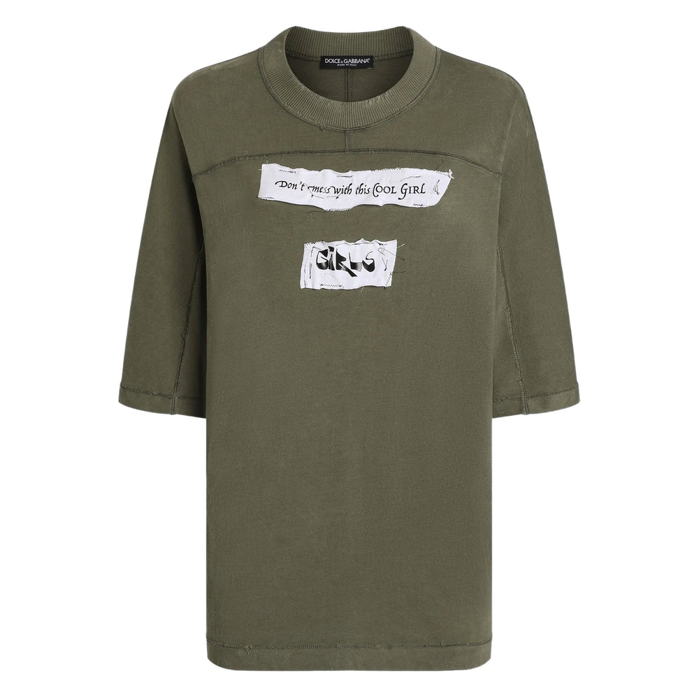 Dolce & Gabbana Green Tops - T-Shirts & Jerseys Women