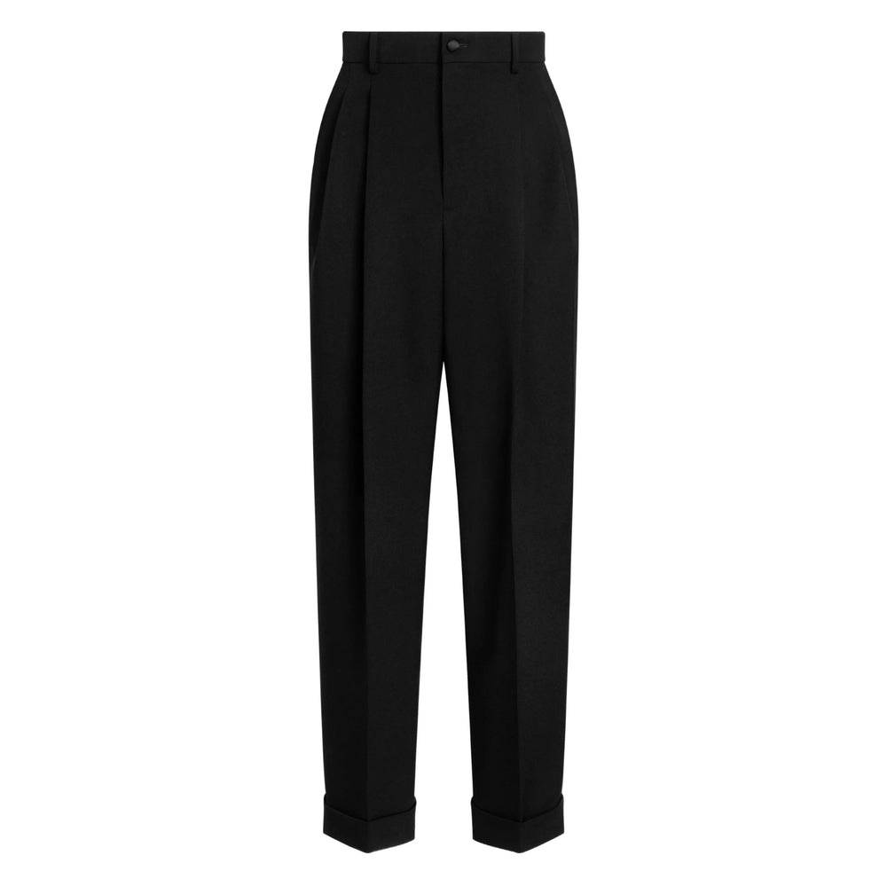 Dolce & Gabbana Black Trousers - Regular & Straight-Leg Trousers Men