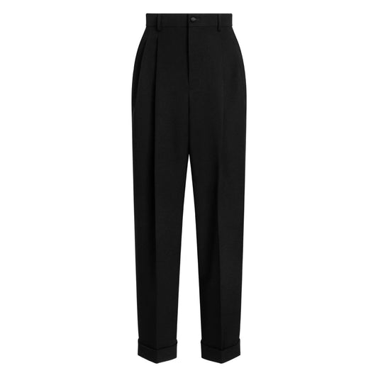Dolce & Gabbana Black Trousers - Regular & Straight-Leg Trousers Men