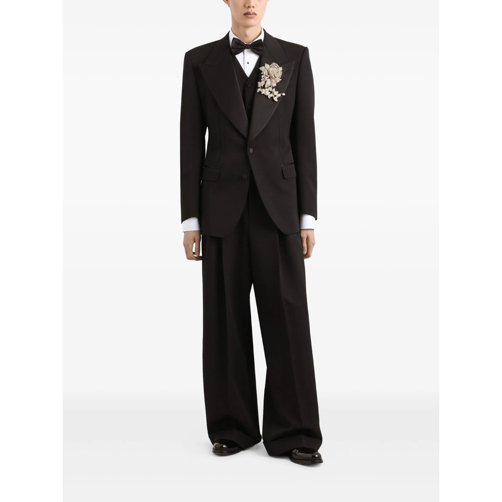 Dolce & Gabbana Black Jackets - Suit & Dinner Jackets Men