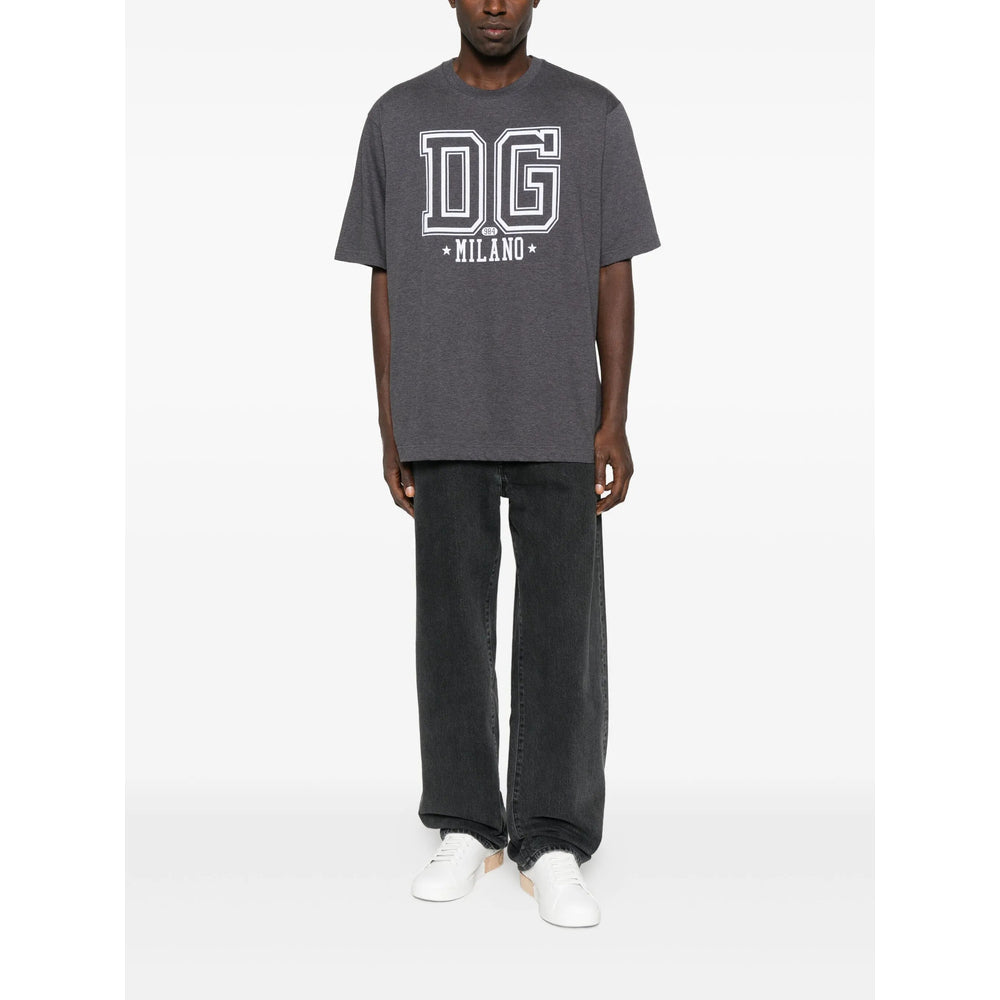 Dolce & Gabbana Grey T-Shirts & Vests - T-Shirts Men