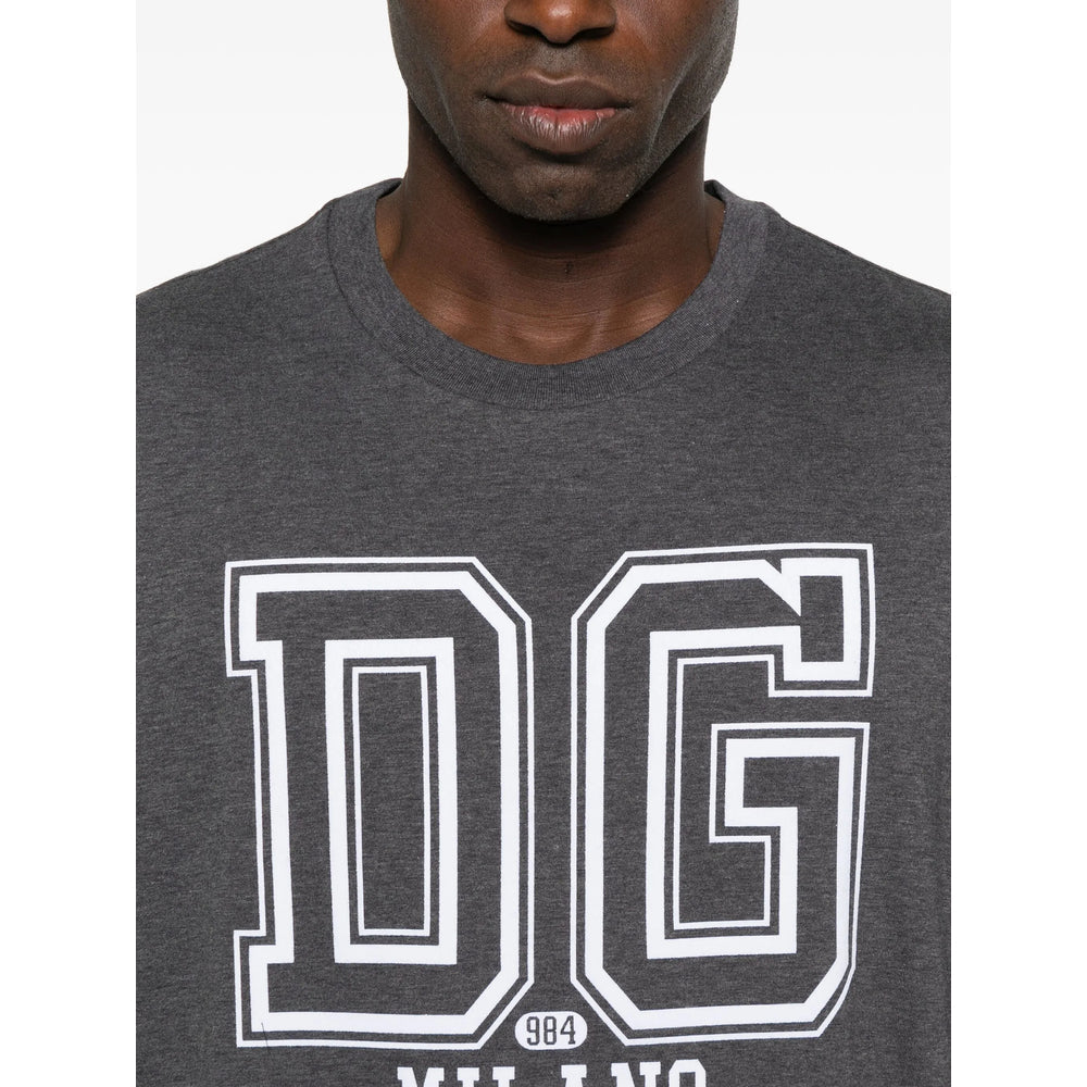 Dolce & Gabbana Grey T-Shirts & Vests - T-Shirts Men