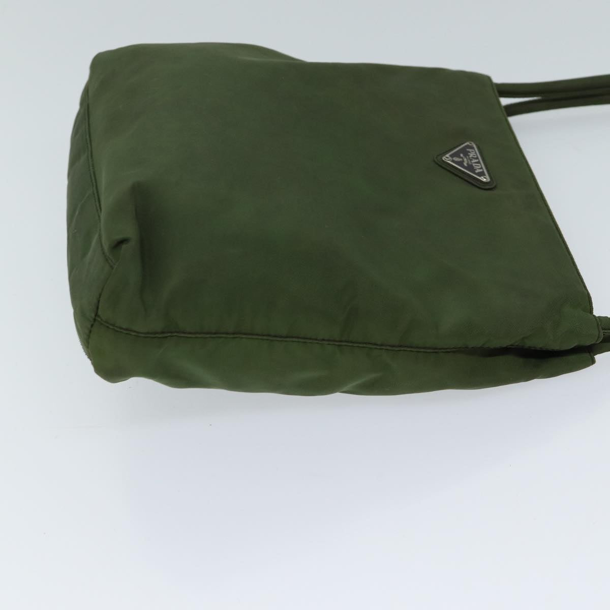 PRADA Shoulder Bag Nylon Khaki  72482