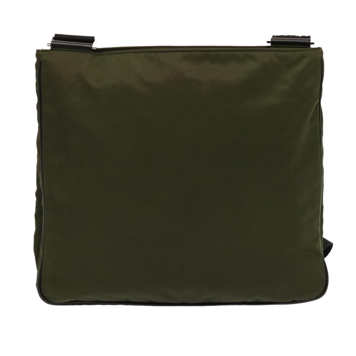 PRADA Shoulder Bag Nylon Khaki  72559