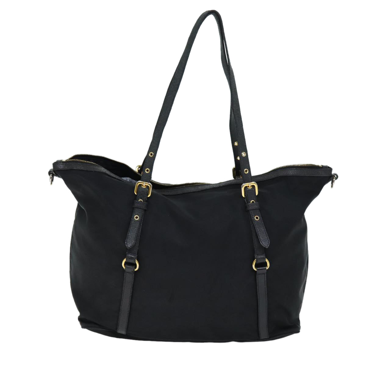 PRADA Shoulder Bag Nylon 2way Black  72565