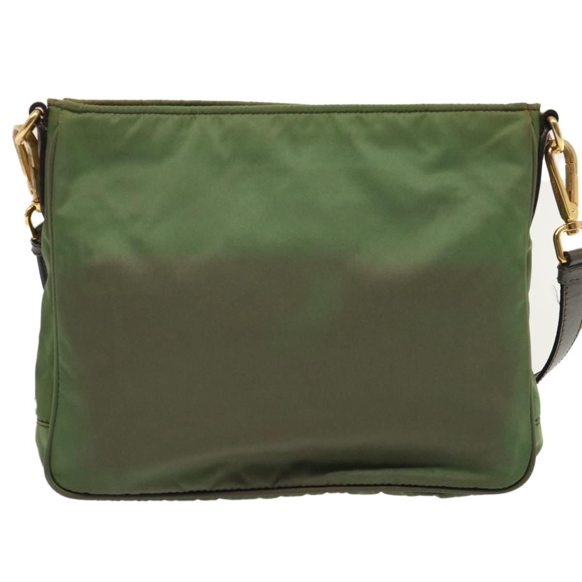 PRADA Shoulder Bag Nylon Khaki  72572