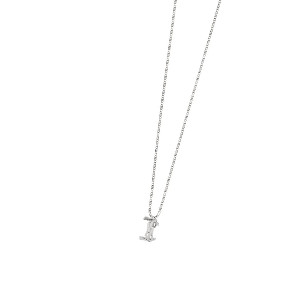 Saint Laurent Silver Necklaces Men