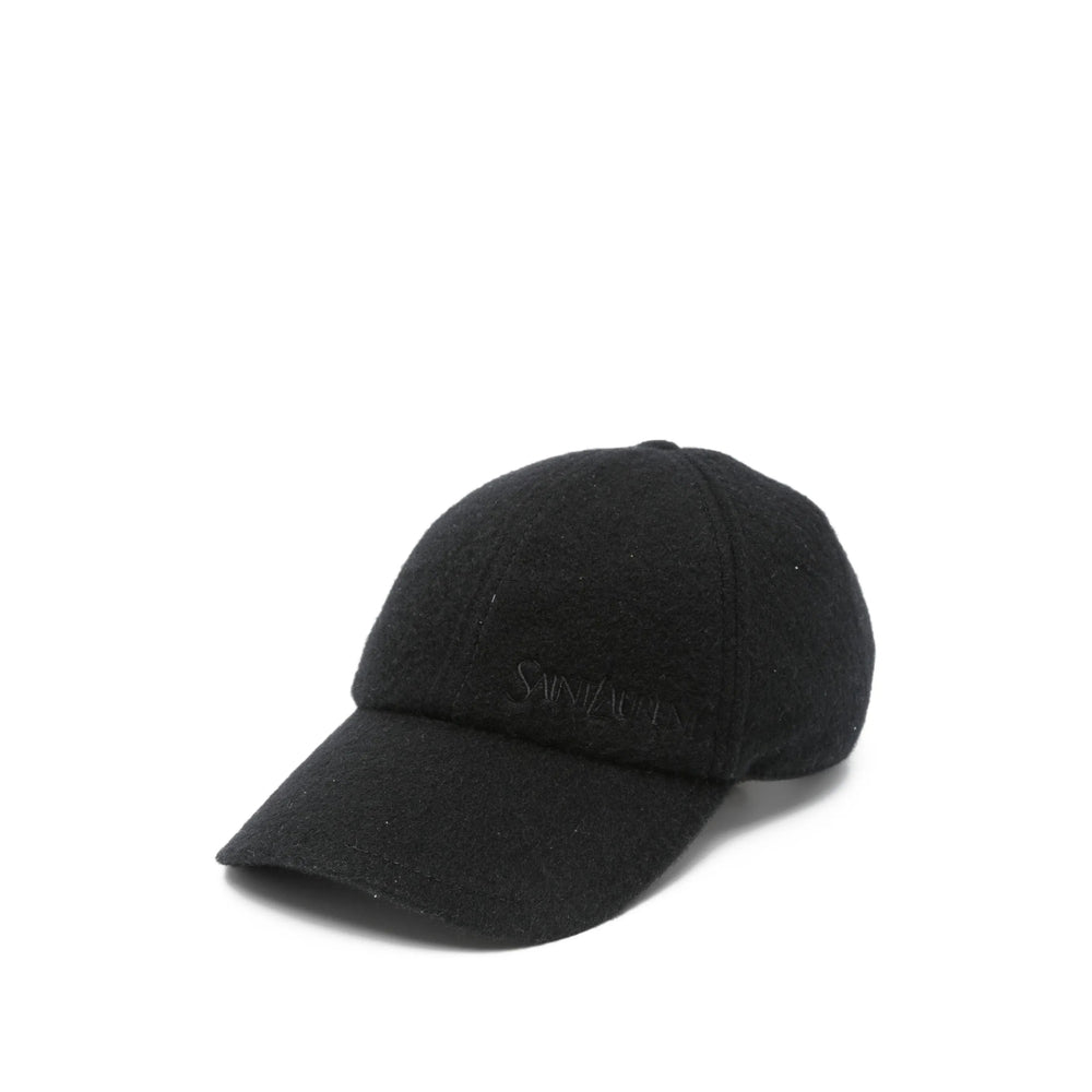 Saint Laurent Black Hats Men