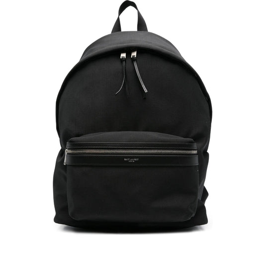 Saint Laurent Black Backpacks Men