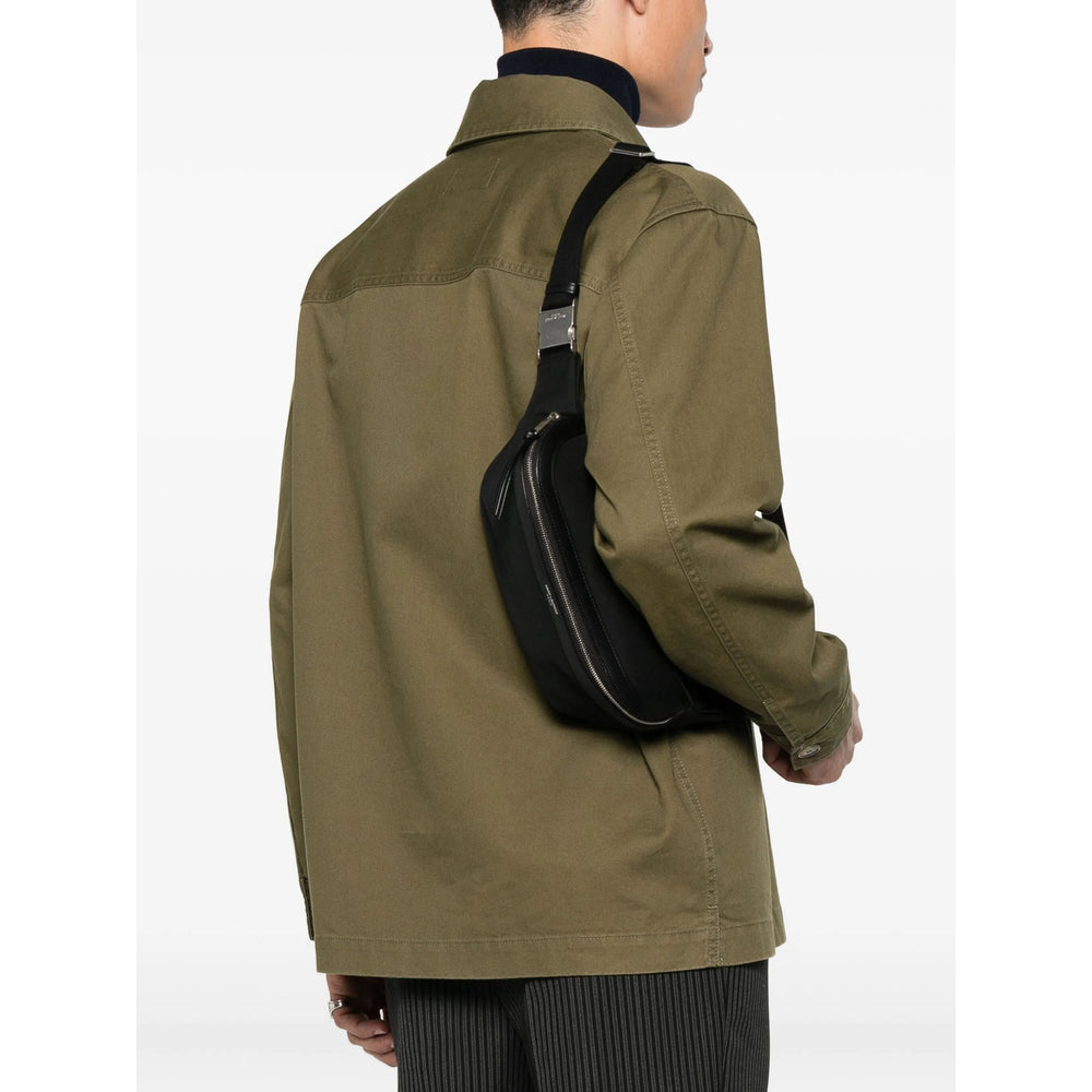 Saint Laurent Black Belt Bags Men