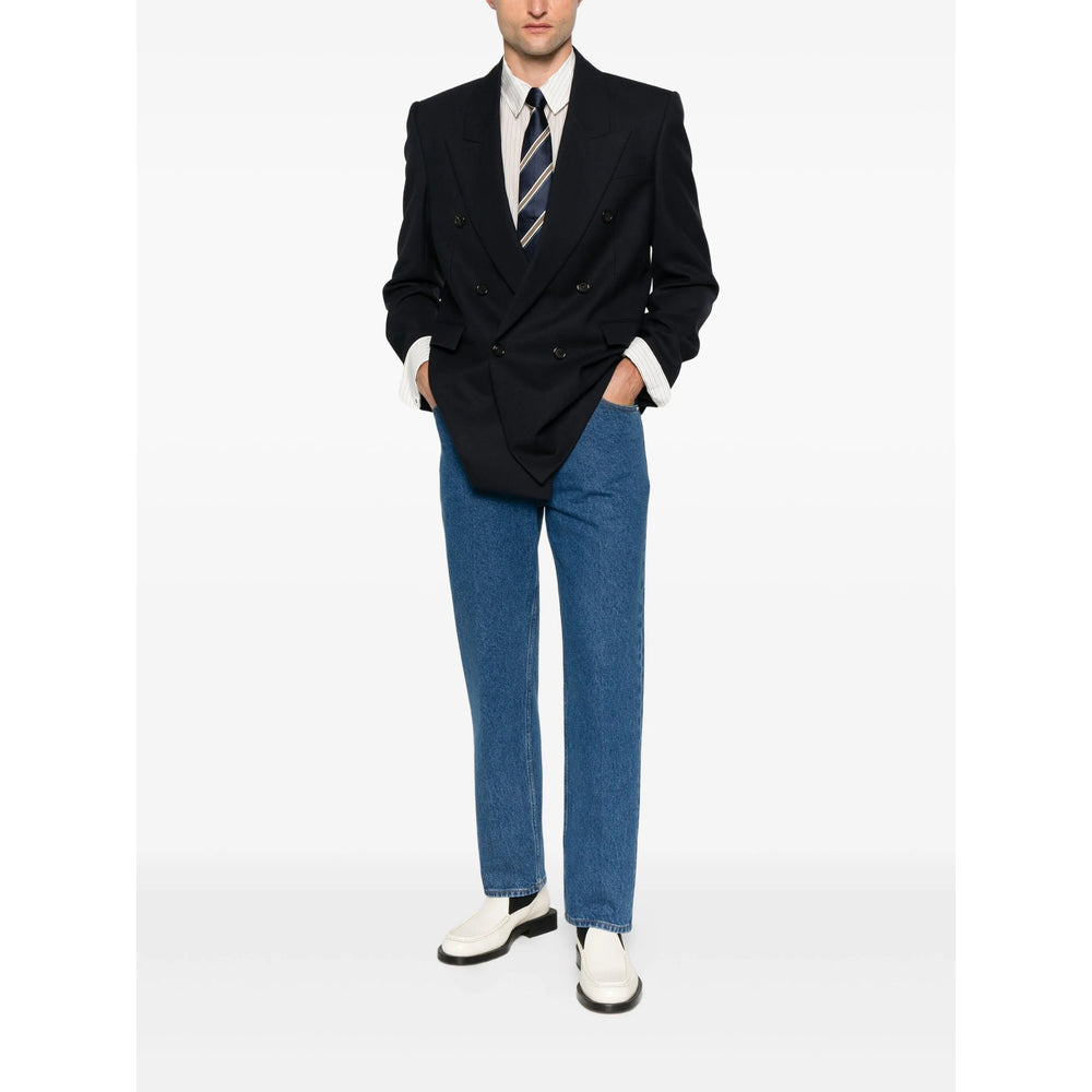 Saint Laurent Blue Jackets - Blazers Men