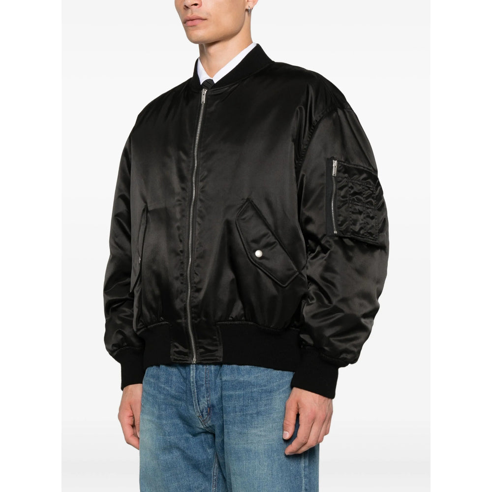 Saint Laurent Black Jackets - Bomber Jackets Men