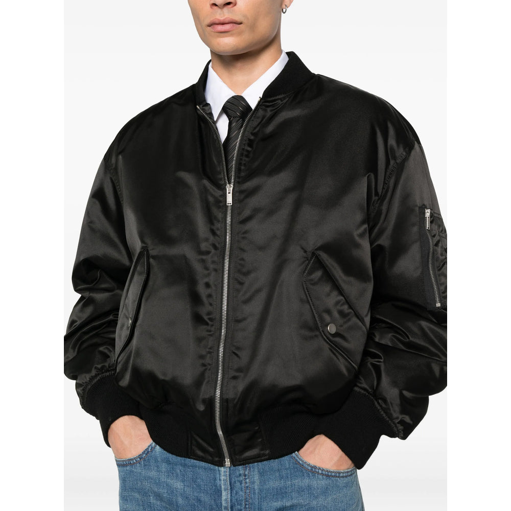 Saint Laurent Black Jackets - Bomber Jackets Men