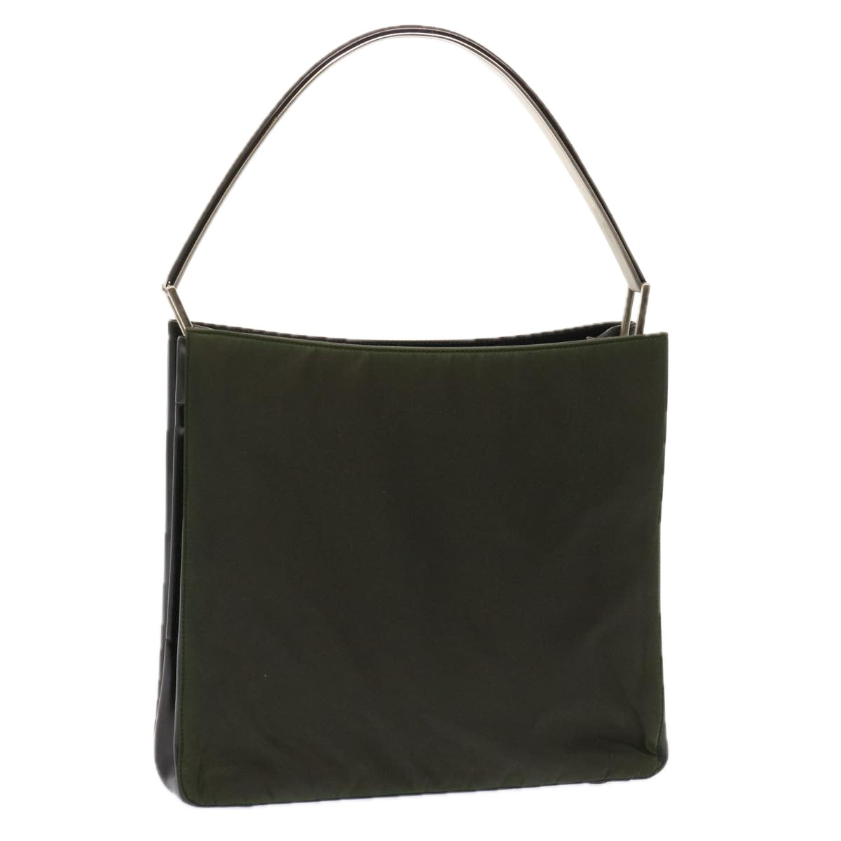 PRADA Shoulder Bag Nylon Khaki  72625
