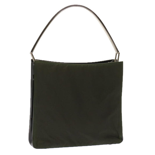 PRADA Shoulder Bag Nylon Khaki  72625