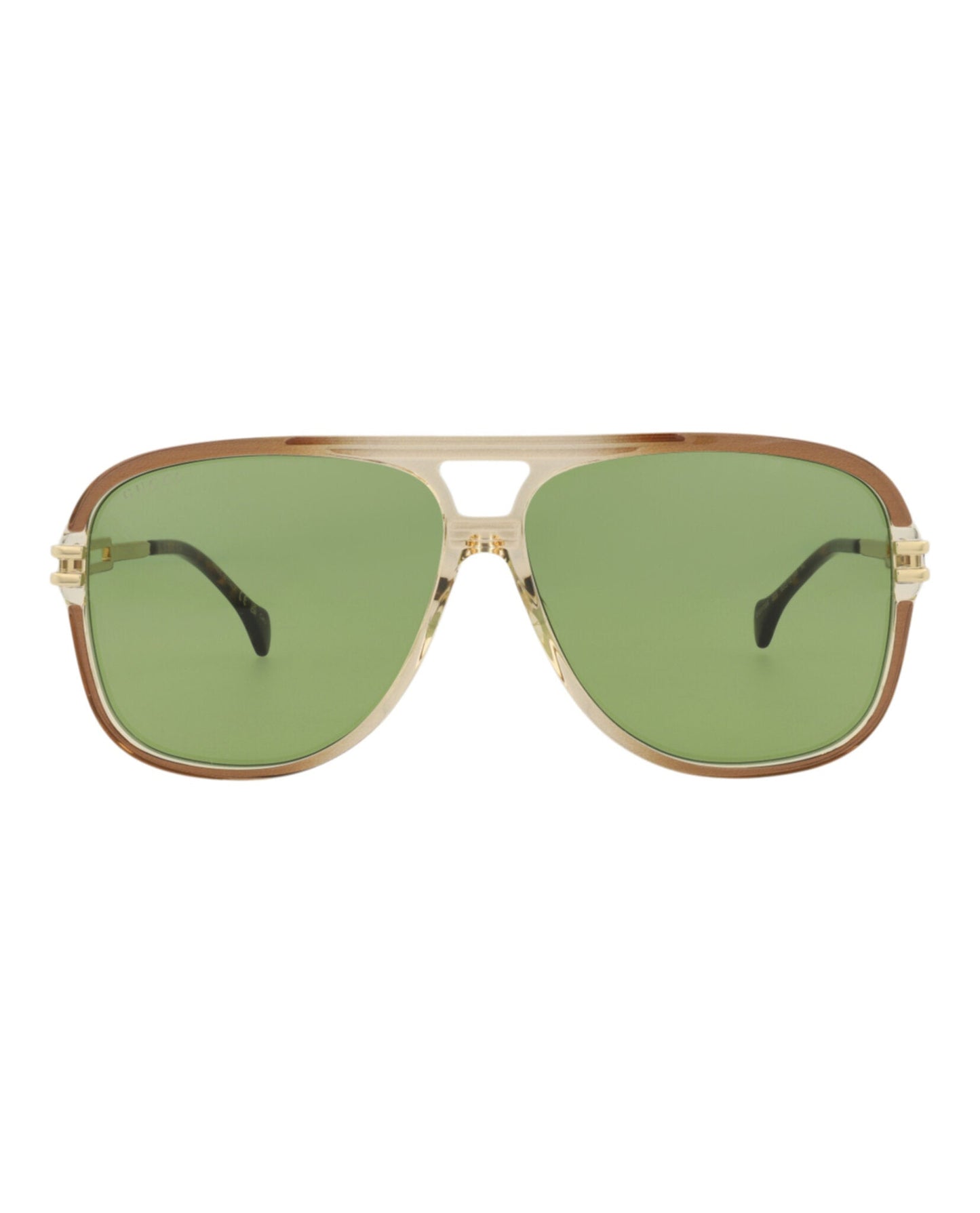 Aviator-Frame Acetate Sunglasses