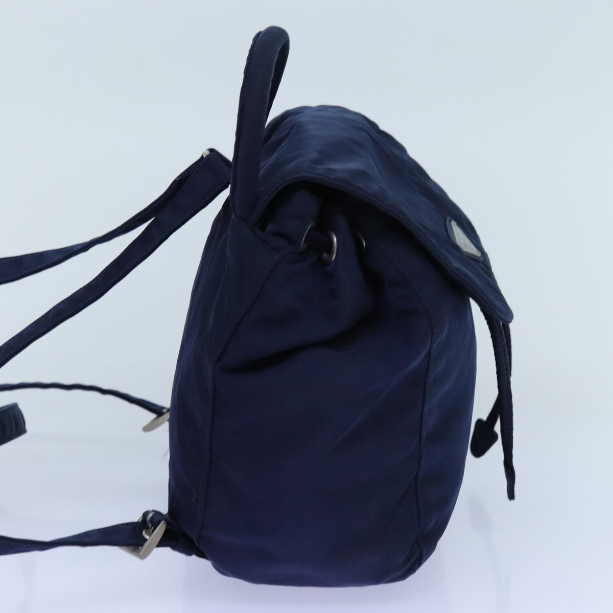 PRADA Backpack Nylon Navy  72712