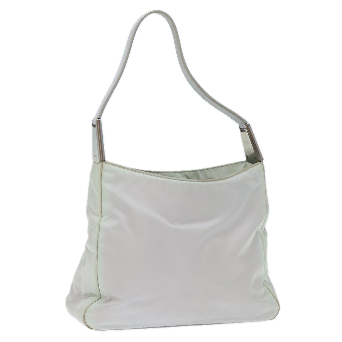 PRADA Shoulder Bag Nylon Gray  72737
