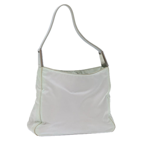 PRADA Shoulder Bag Nylon Gray  72737