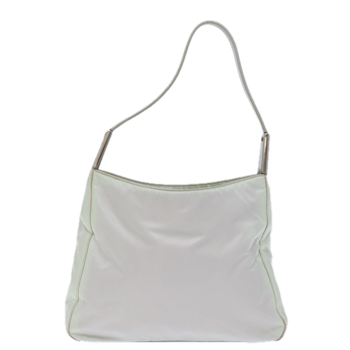 PRADA Shoulder Bag Nylon Gray  72737