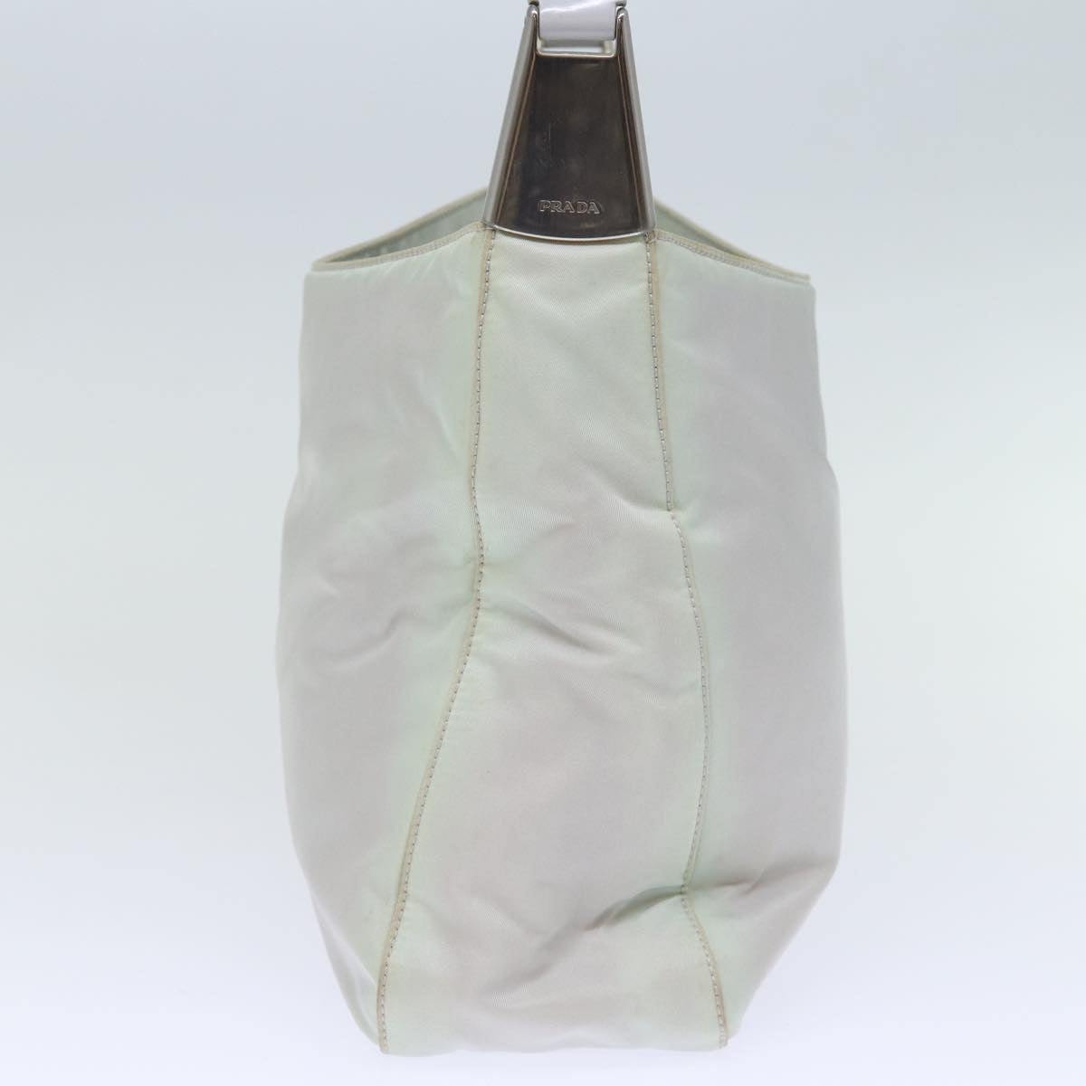 PRADA Shoulder Bag Nylon Gray  72737